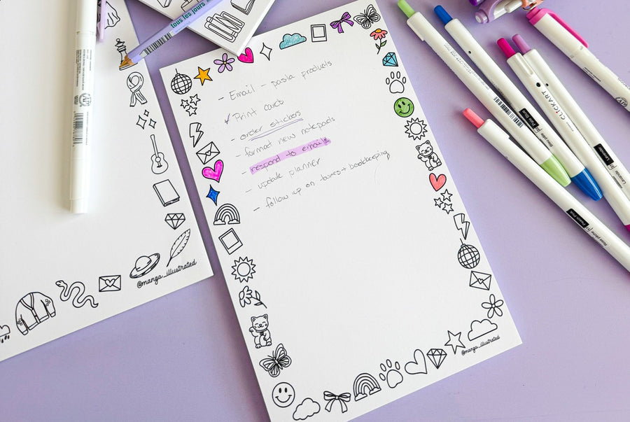 How a Color-In Notepad Became My Therapy, To-Do List, and Daily Dopamine Hit All in One - MangoIllustrated
