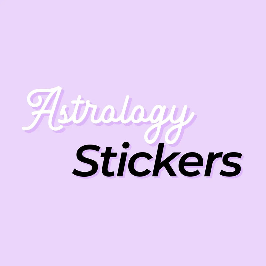 Astrology Stickers MangoIllustrated