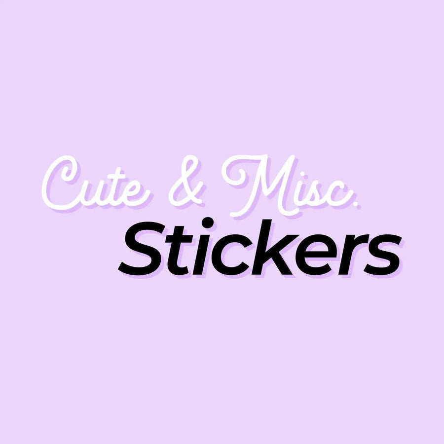 Cute & Miscellaneous Stickers - MangoIllustrated