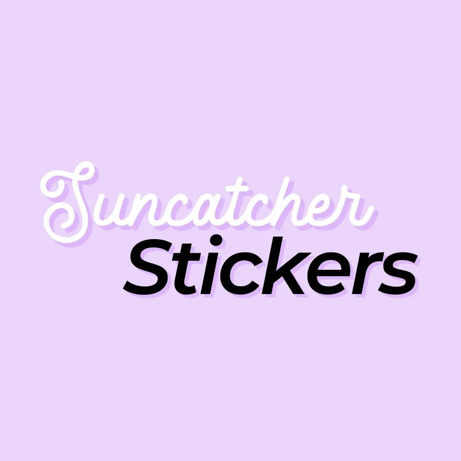 Suncatcher Stickers - MangoIllustrated