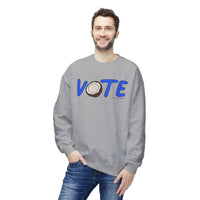 Vote coconut crewneck sweatshirt