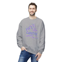 Vote like your rights depend on it crewneck sweatshirt