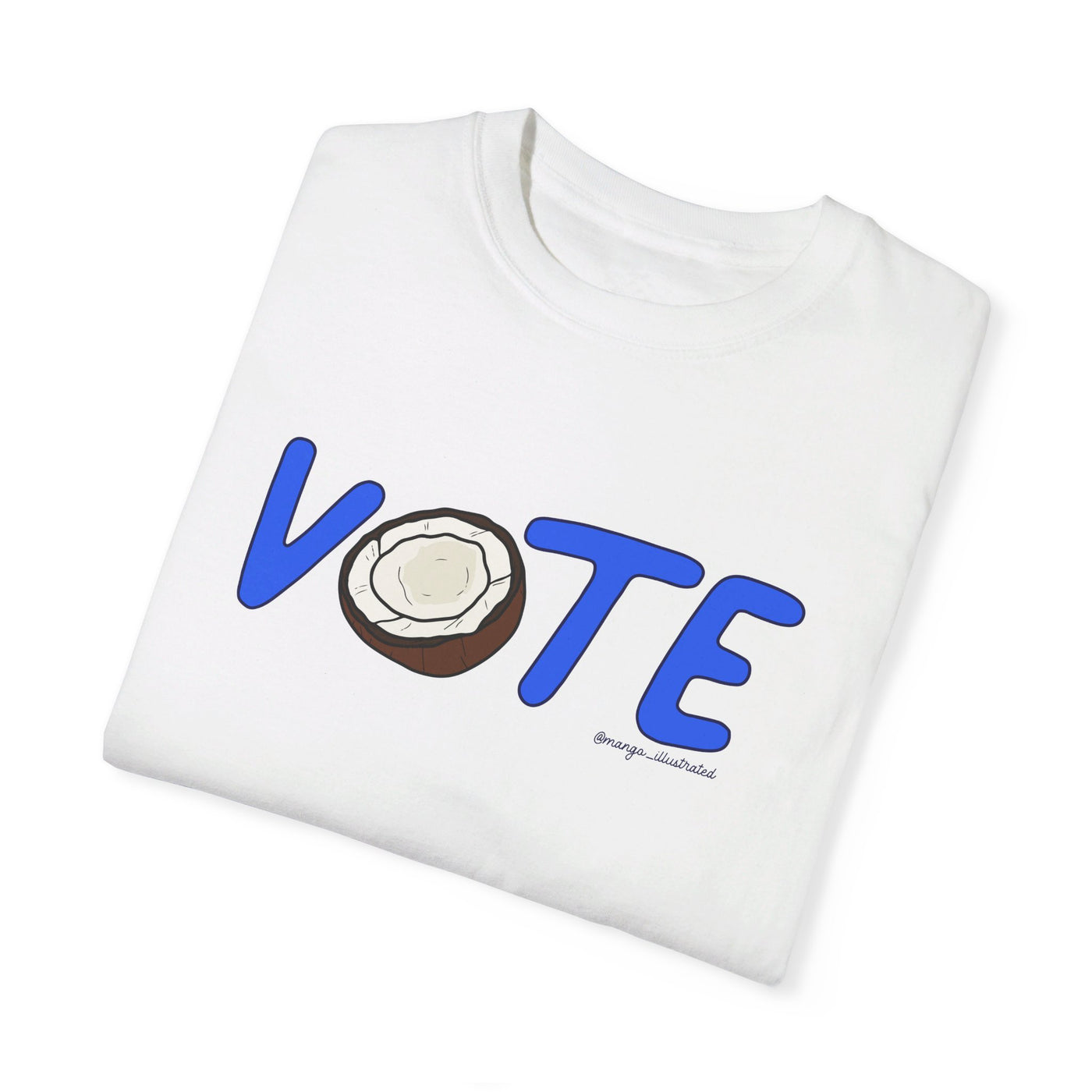 Vote coconut t-shirt