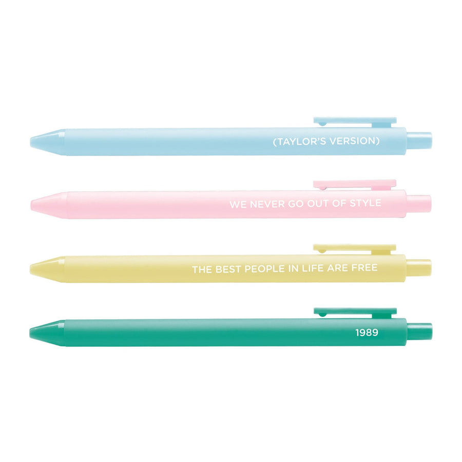 1989 gel pen set - MangoIllustrated - Pen Sets
