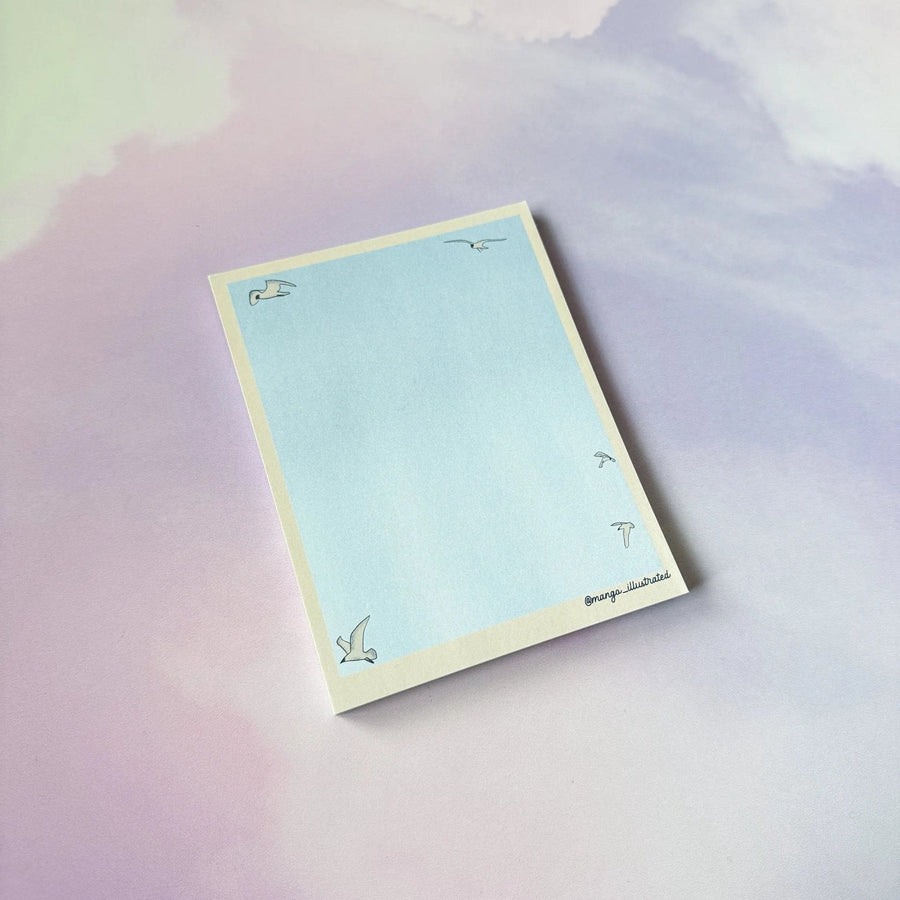 1989 Seagulls notepad - MangoIllustrated - Notepad