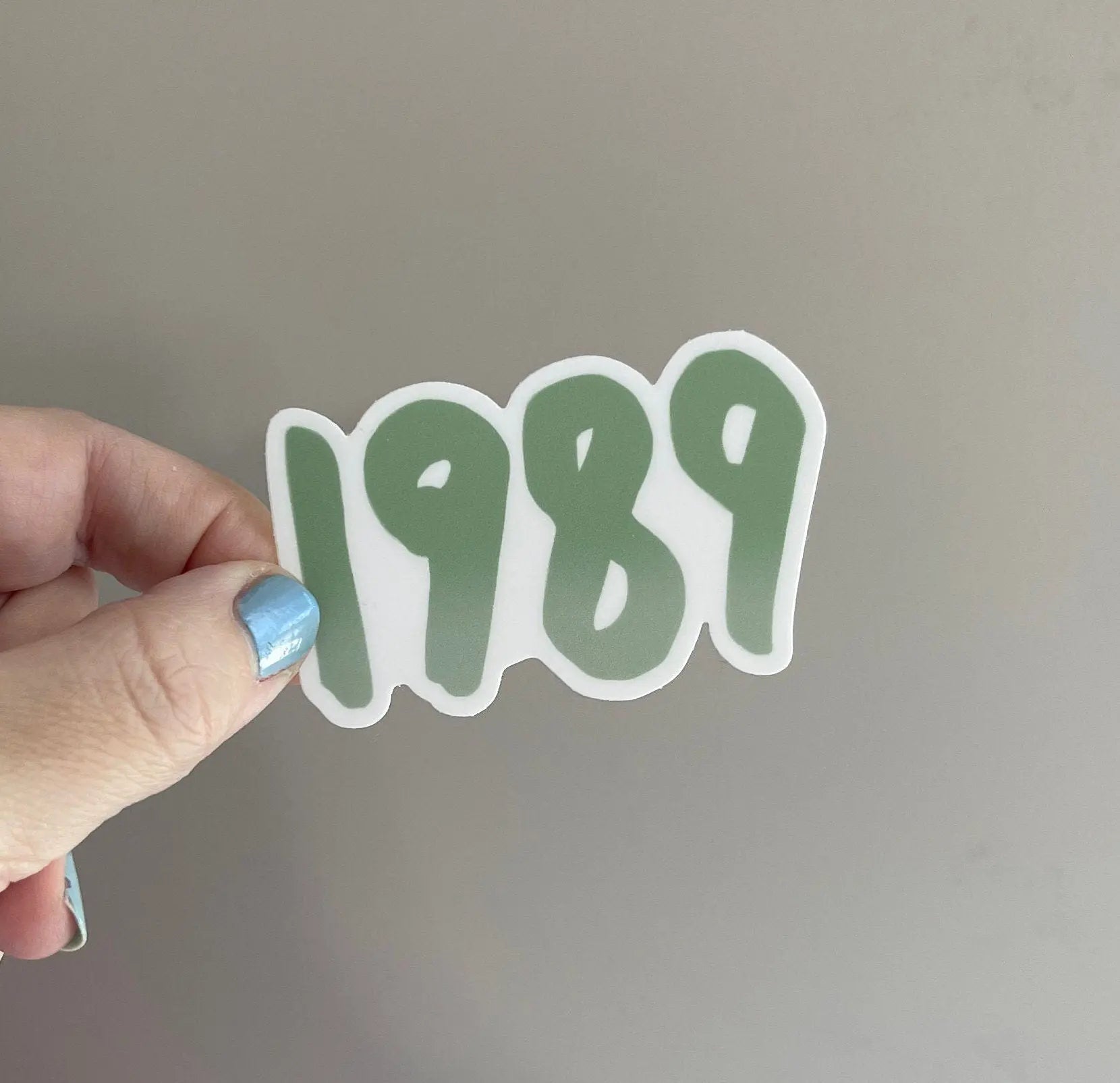 1989 sticker - green MangoIllustrated