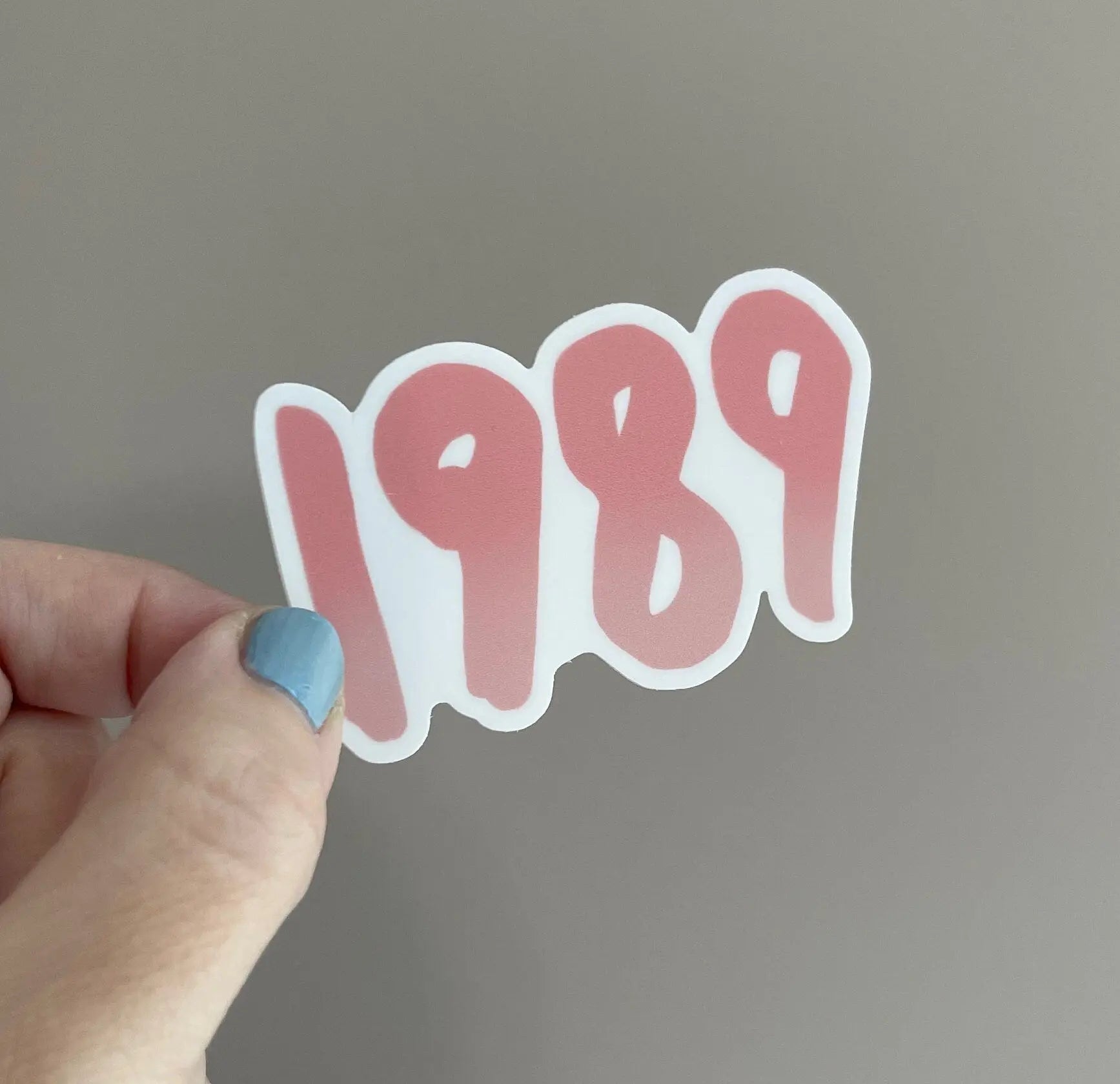 1989 sticker - pink - MangoIllustrated - Sticker