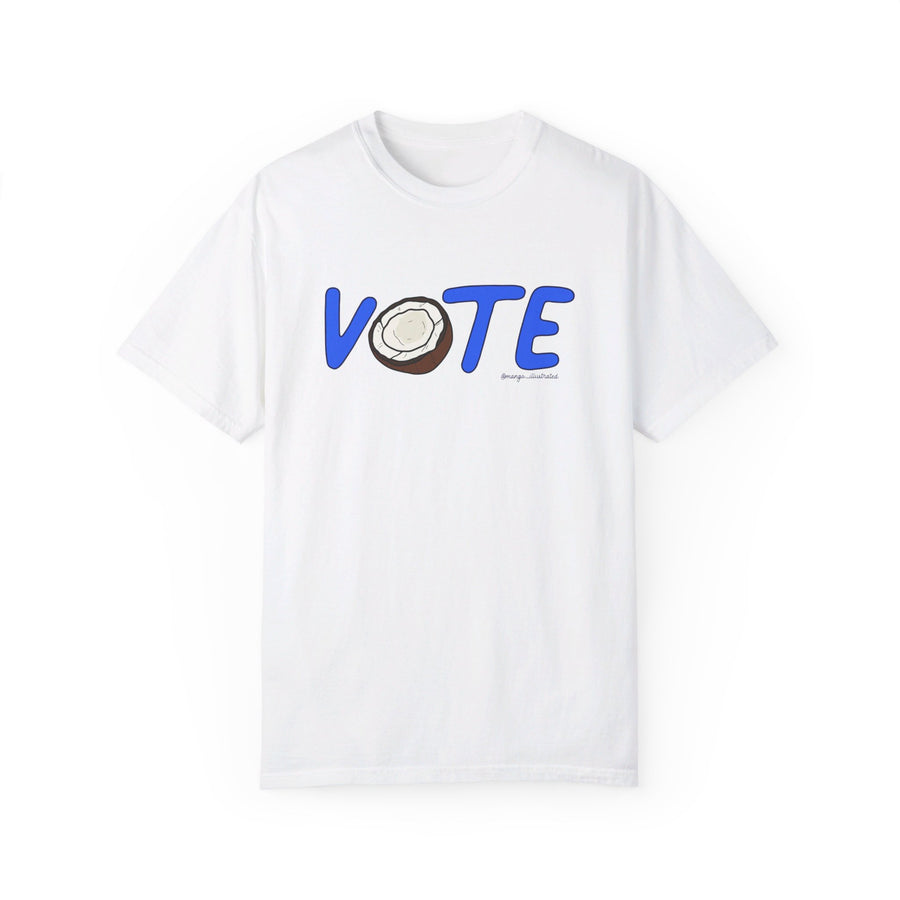 Vote coconut t-shirt