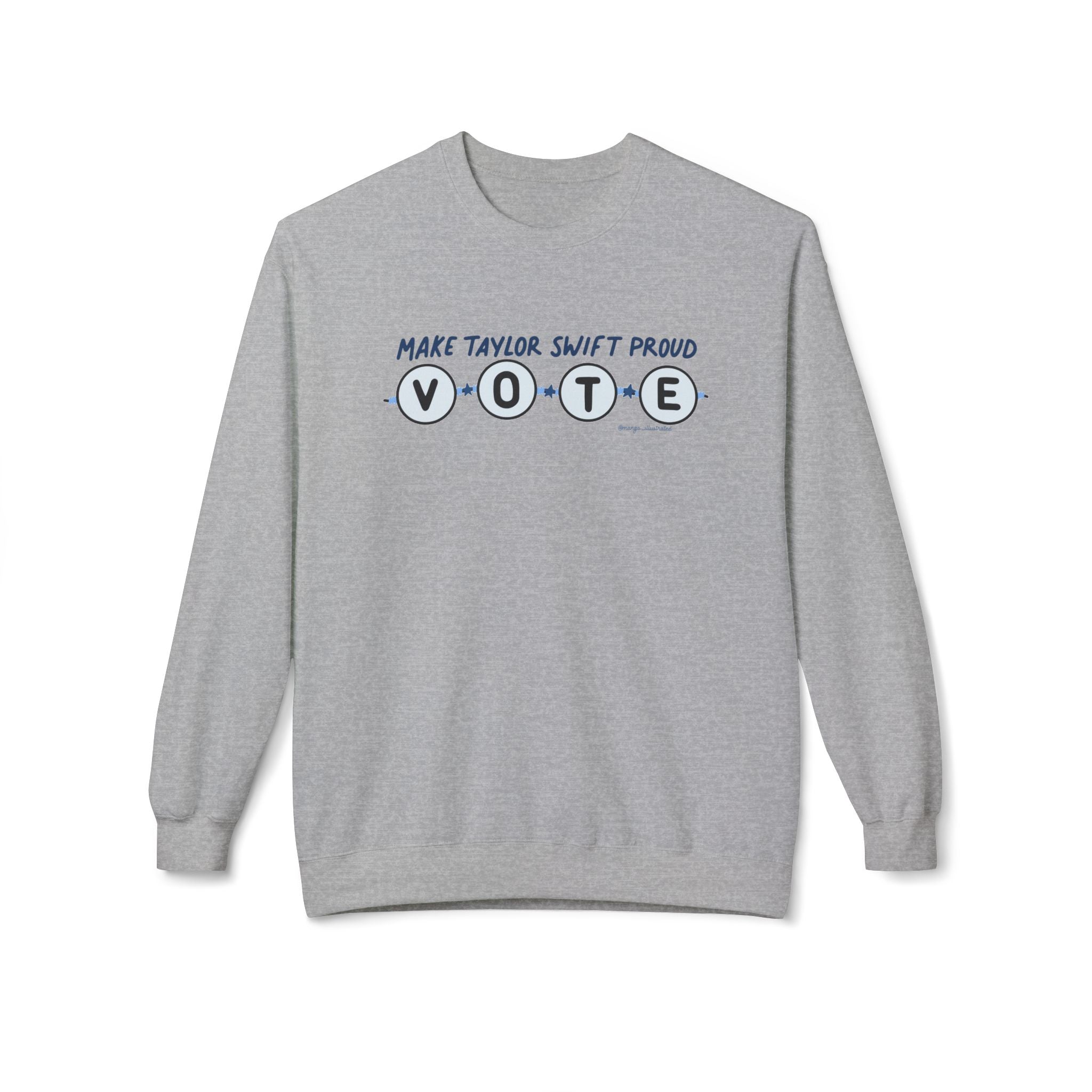 Make Taylor Proud Vote Friendship Bracelet crewneck sweatshirt