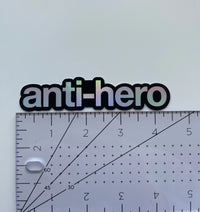 Anti-Hero holographic sticker MangoIllustrated