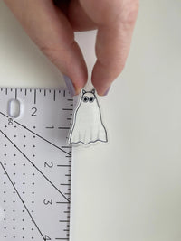 Anti-hero Ghost acrylic pin MangoIllustrated