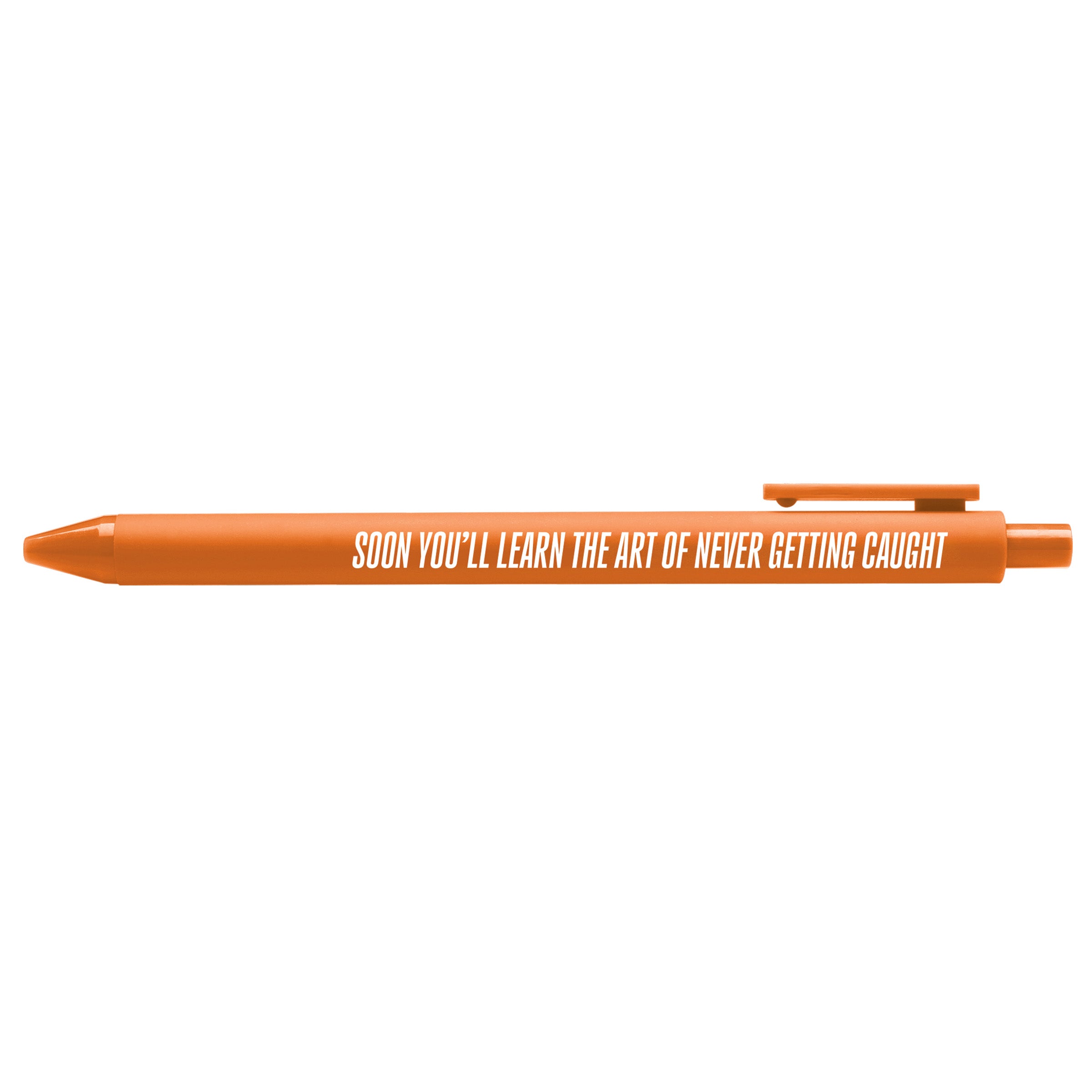 Art of Never Getting Caught pen