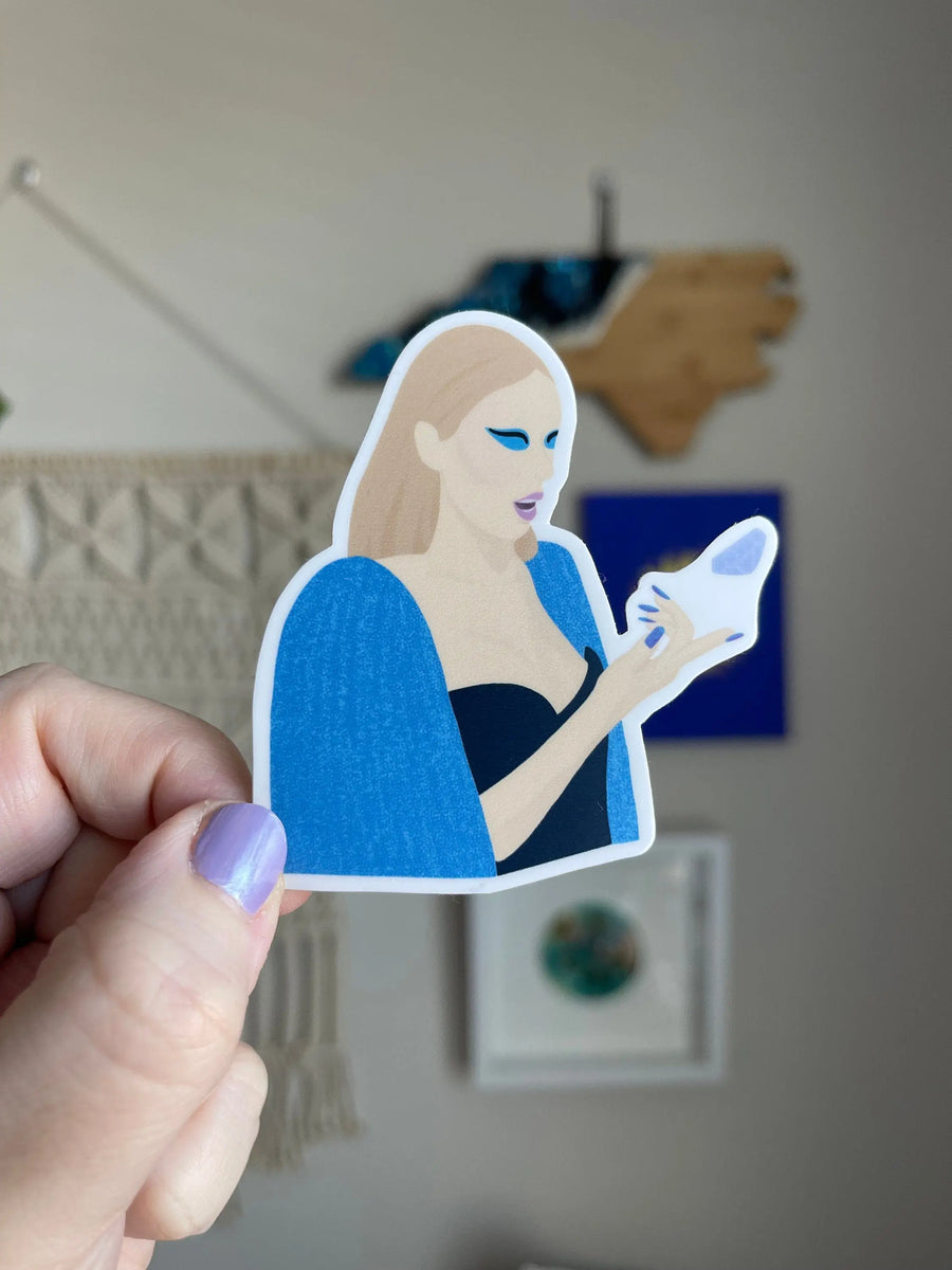 Bejeweled Taylor sticker MangoIllustrated