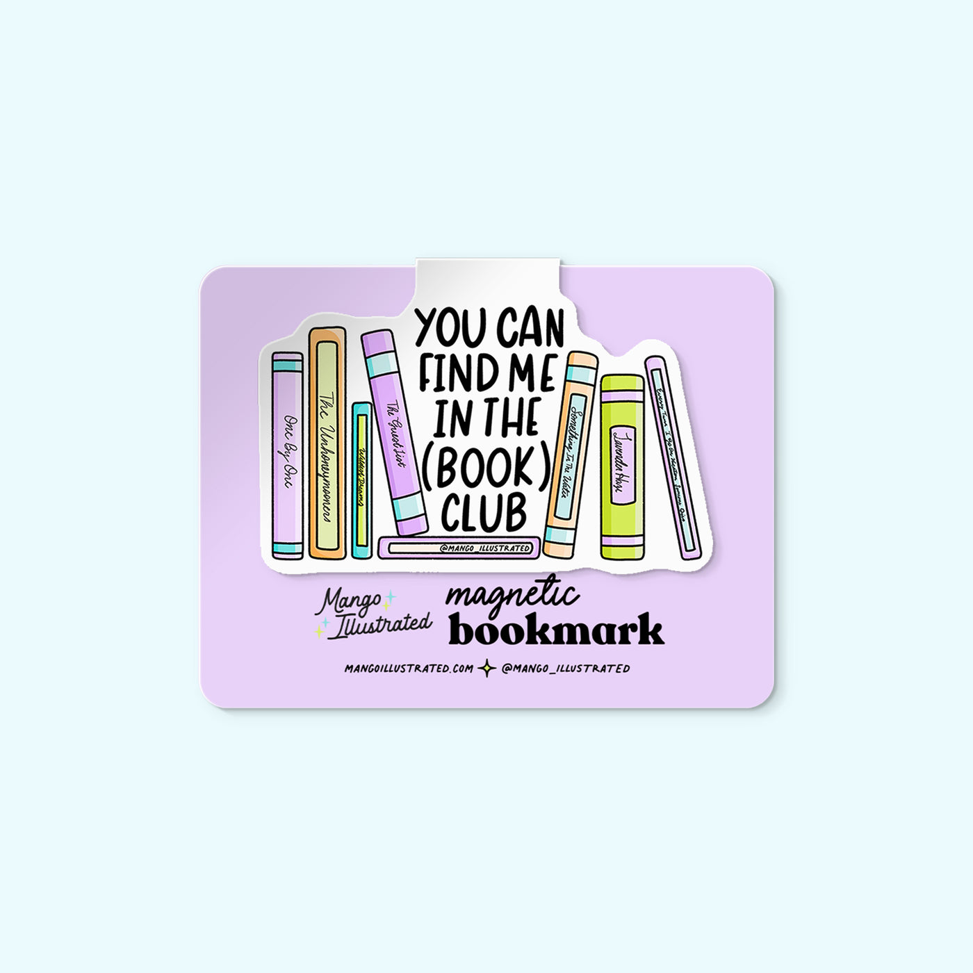 In the Book Club magnetic bookmark