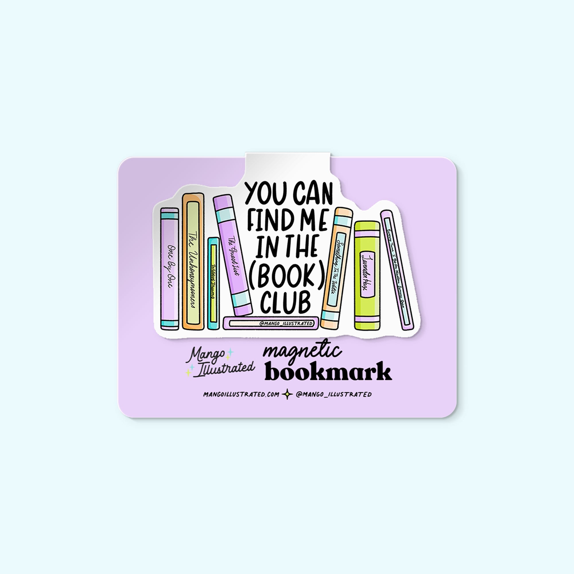In the Book Club magnetic bookmark