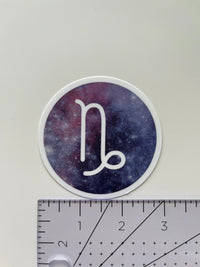 Capricorn Galaxy sticker MangoIllustrated
