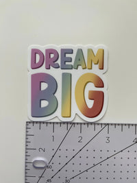 Dream Big sticker MangoIllustrated