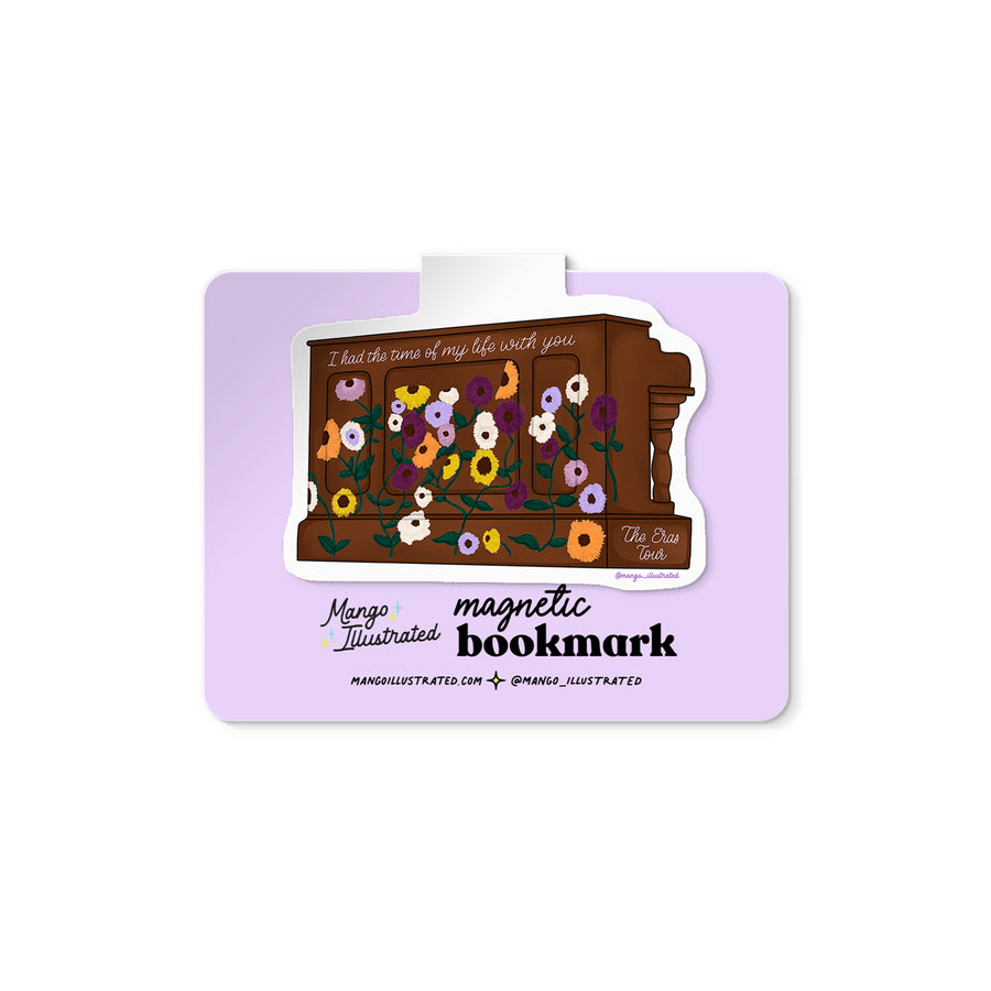 Eras Acoustic Piano magnetic bookmark