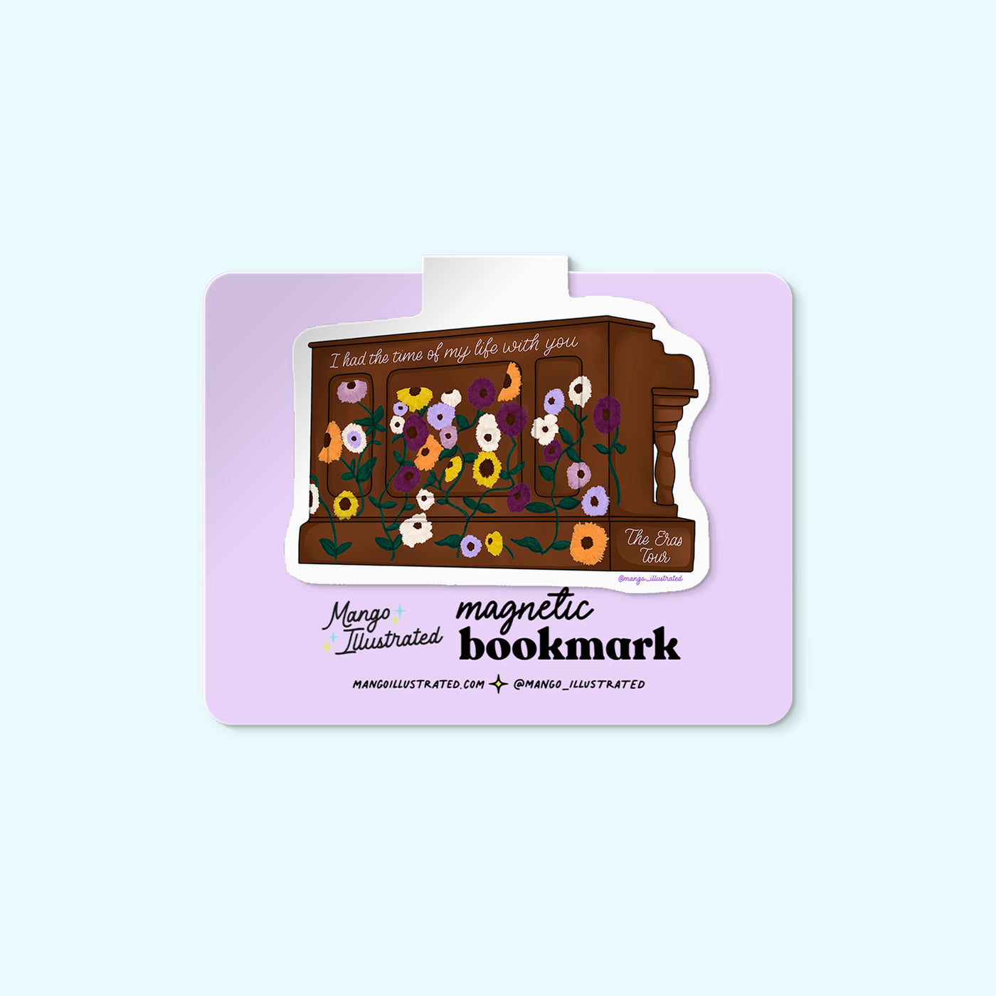 Eras Acoustic Piano magnetic bookmark