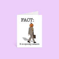 FACT it is Spooky Season MangoIllustrated