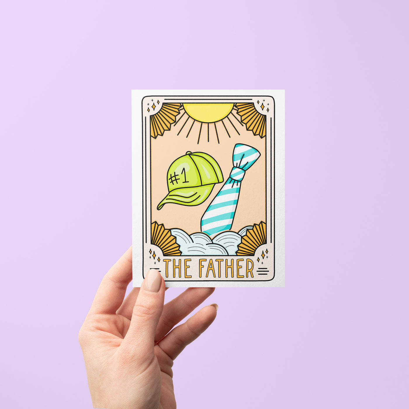 Tarot Father's Day card