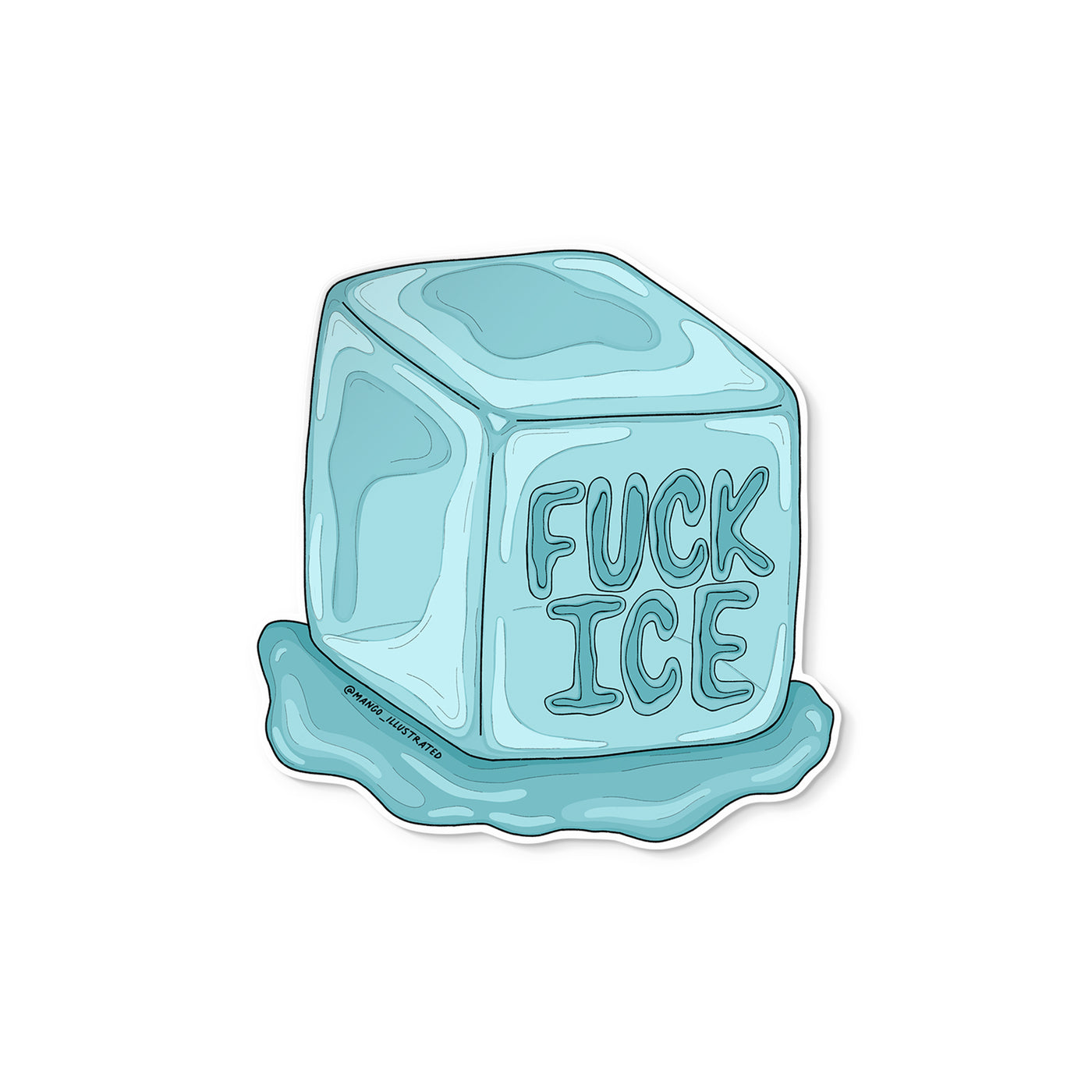 Fuck ICE sticker