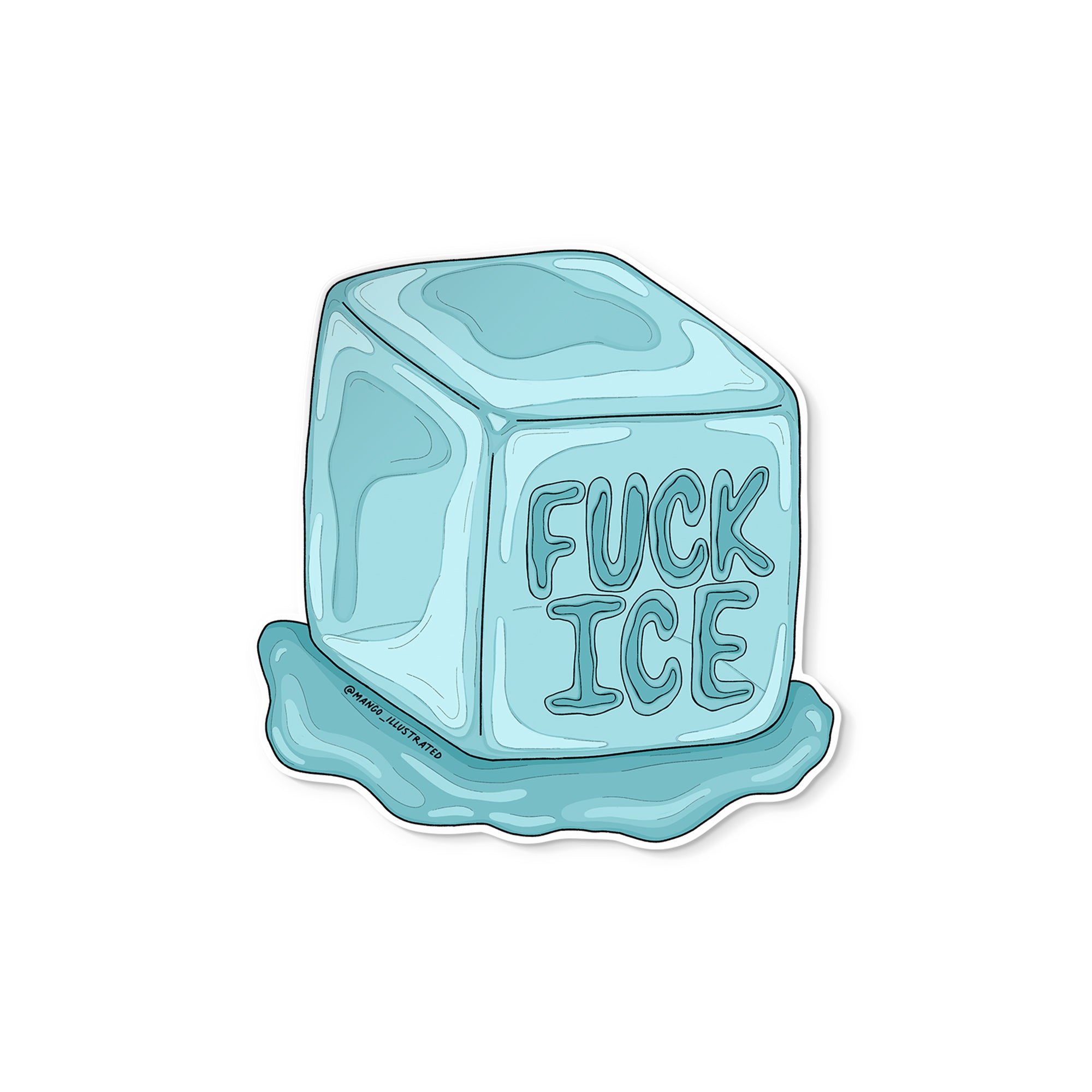 Fuck ICE sticker