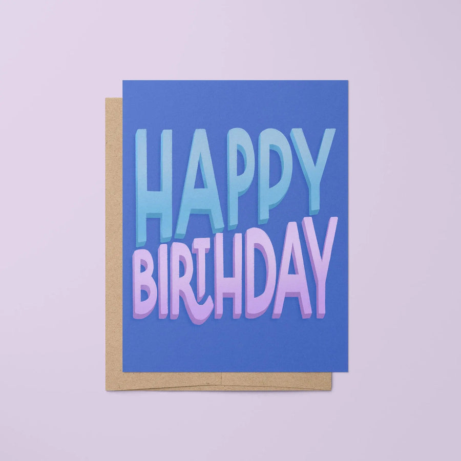 Happy Birthday card MangoIllustrated