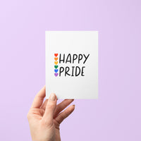 Happy Pride Card | LGBTQ+ Celebration Greeting Card
