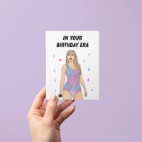 In Your Birthday Era greeting card MangoIllustrated