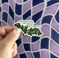 Ivy sticker MangoIllustrated