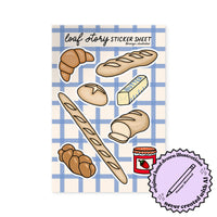Loaf Story Bread Sticker Sheet