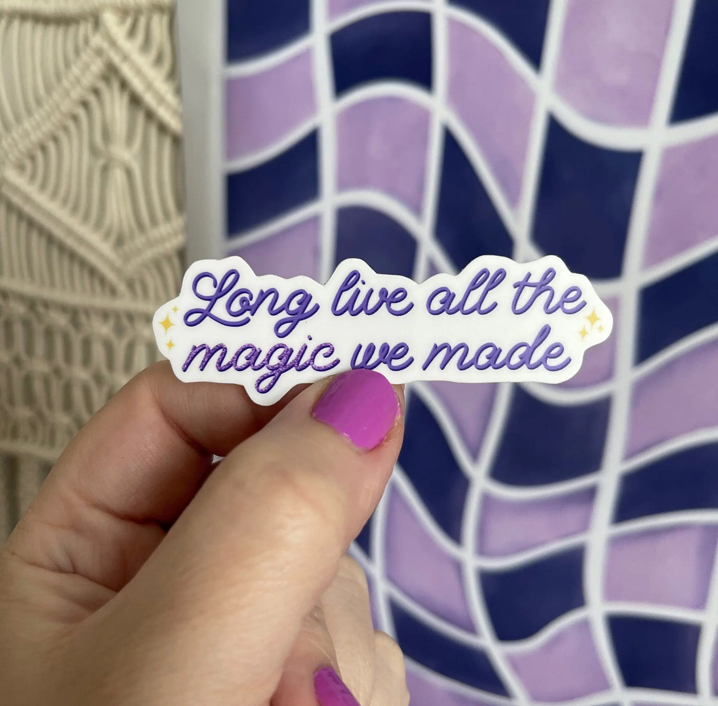 Long Live All The Magic We Made sticker MangoIllustrated