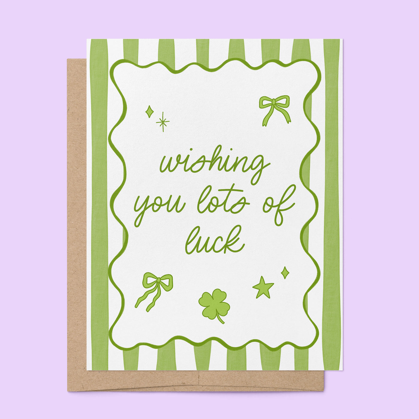 Lots of Luck card