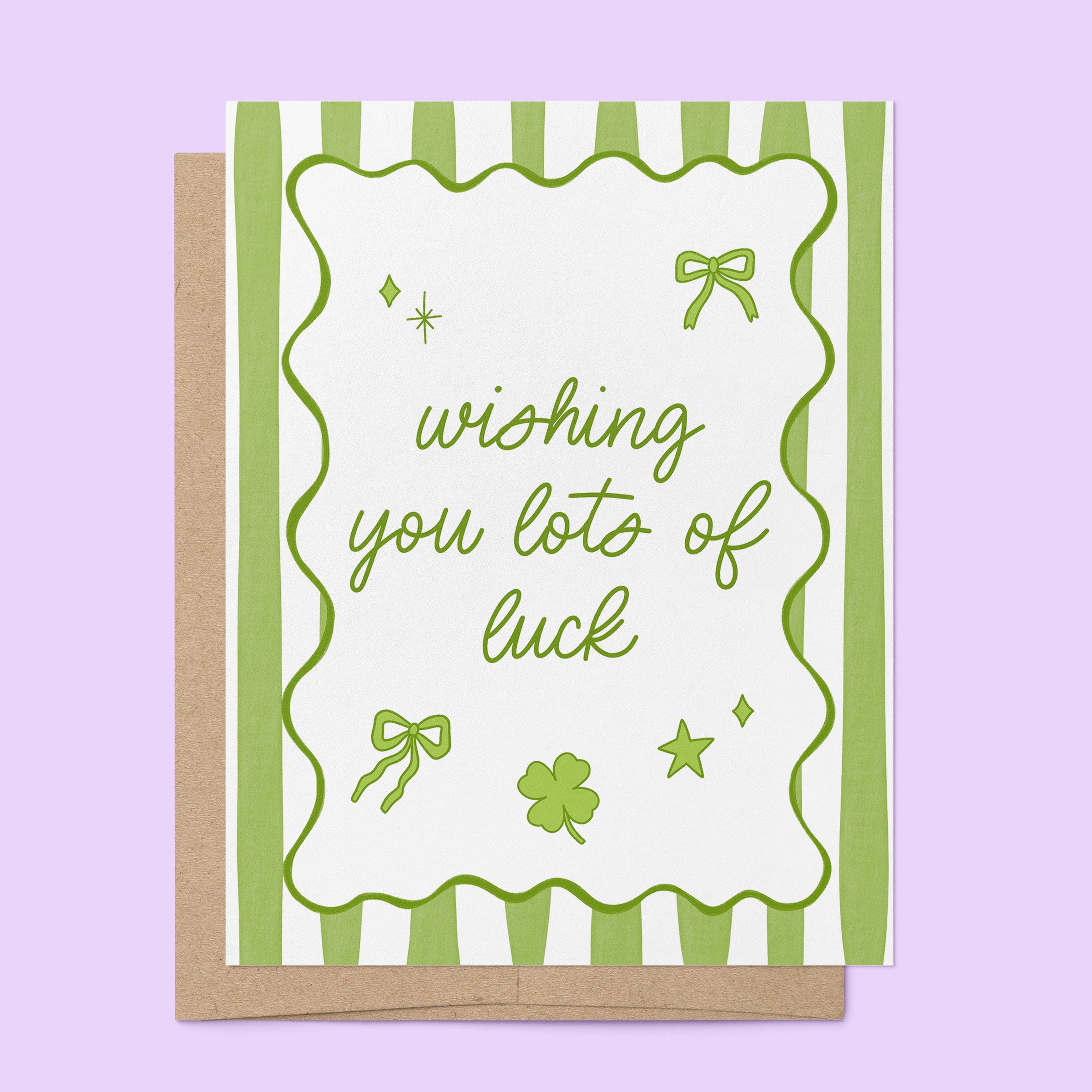 Lots of Luck card
