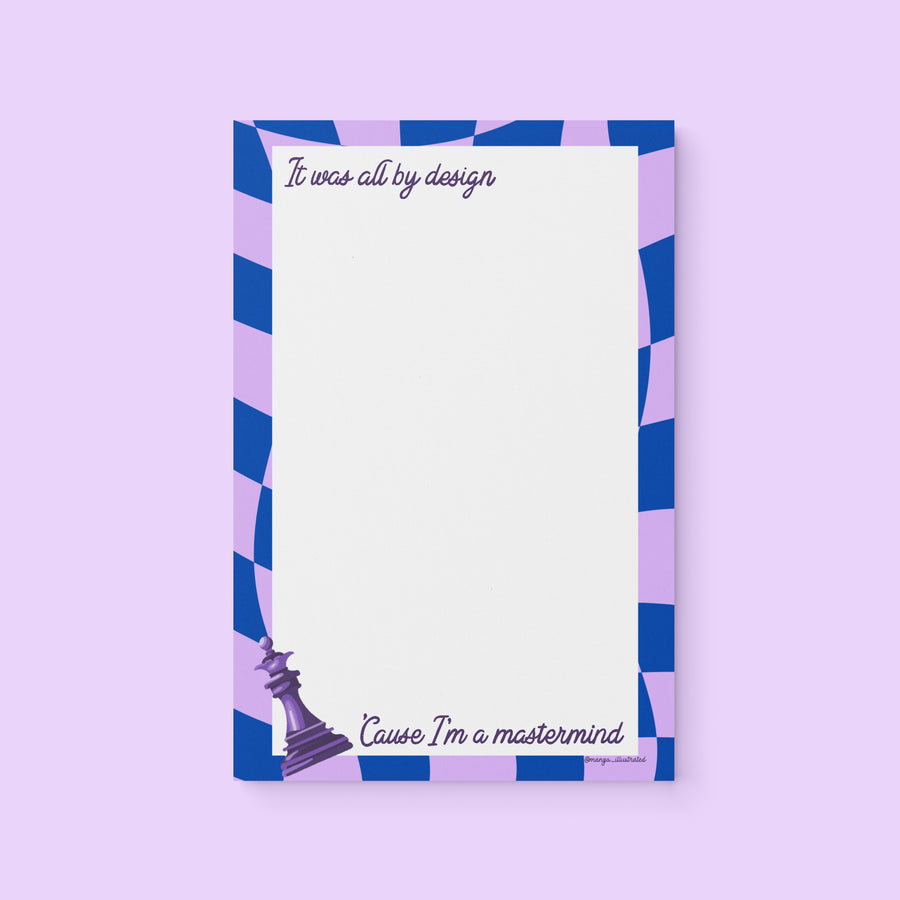 Mastermind notepad