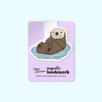 Otter magnetic bookmark