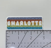 Rainbow Charlotte sticker MangoIllustrated