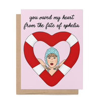 Showgirl love card