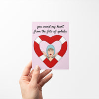 Showgirl love card