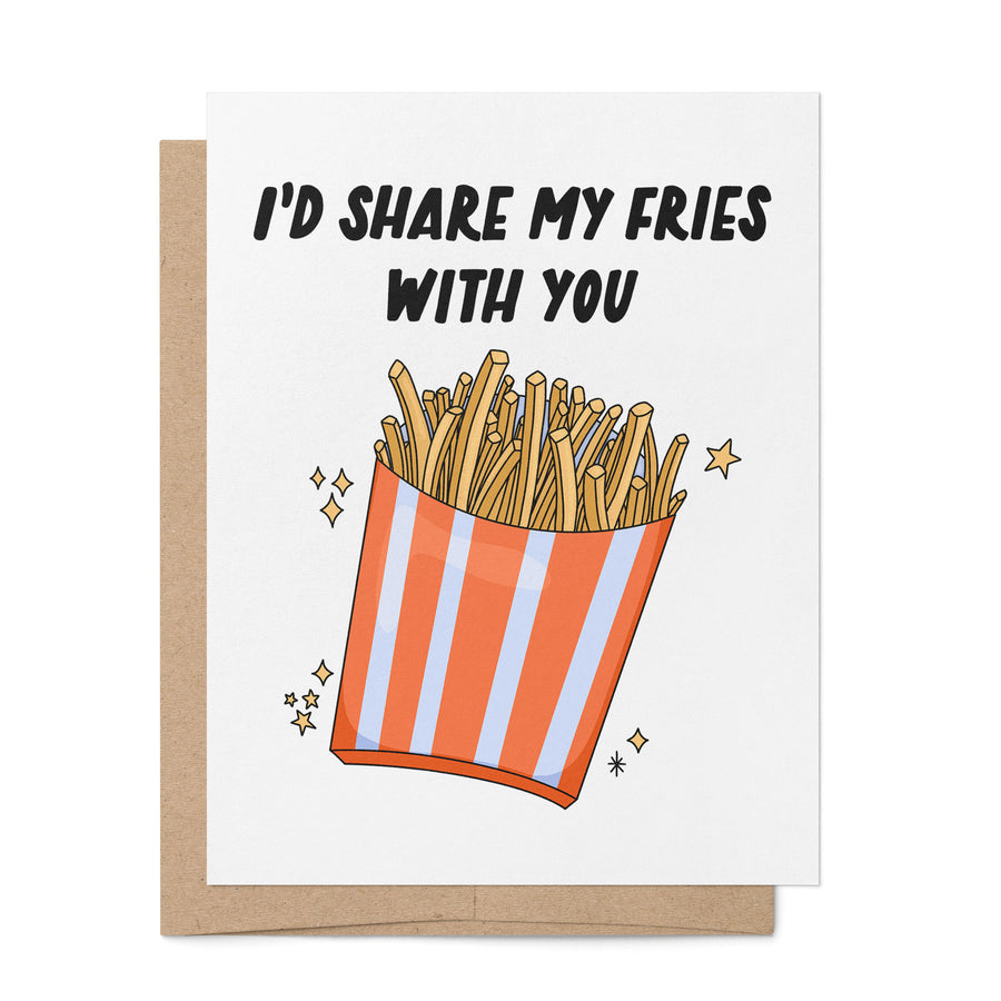 Share My Fries card