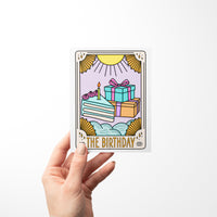 Tarot Card Inspired Birthday Card | “The Birthday” Greeting Card