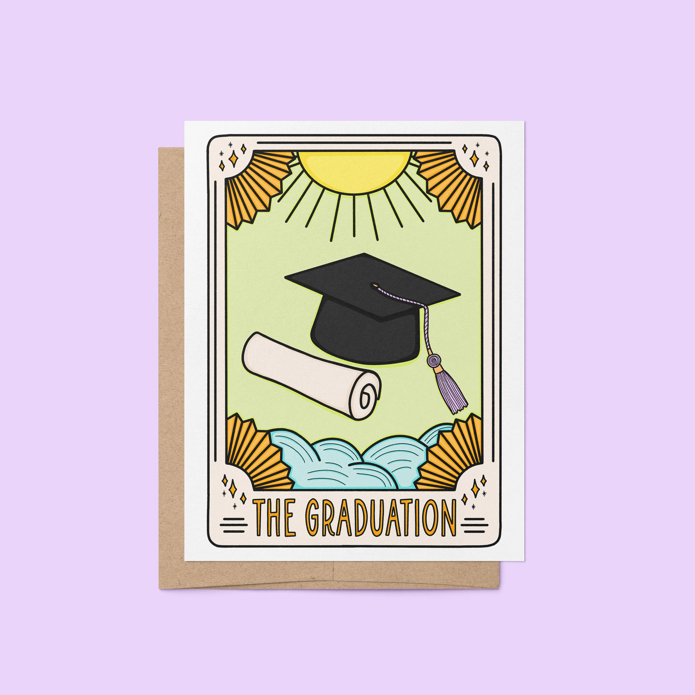 Tarot Card Inspired Graduation Card | “The Graduation” Congratulations Card