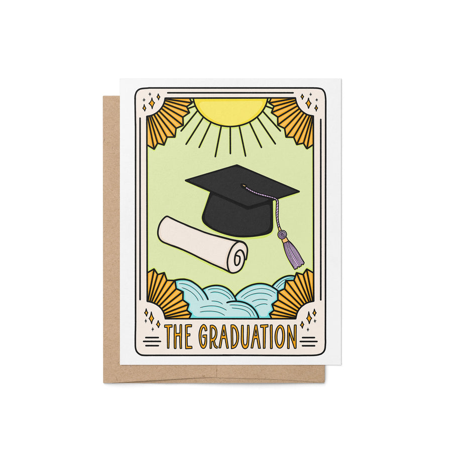 Tarot Card Inspired Graduation Card | “The Graduation” Congratulations Card