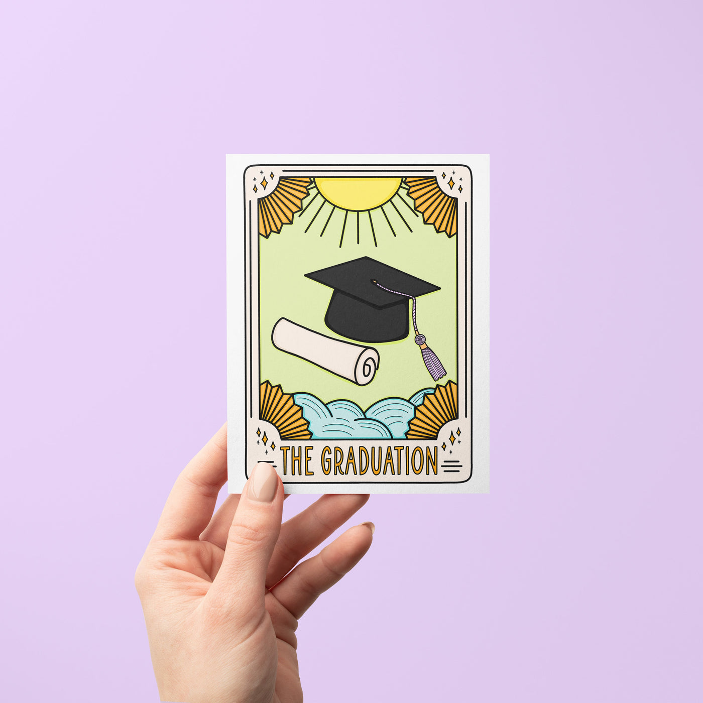 Tarot Card Inspired Graduation Card | “The Graduation” Congratulations Card