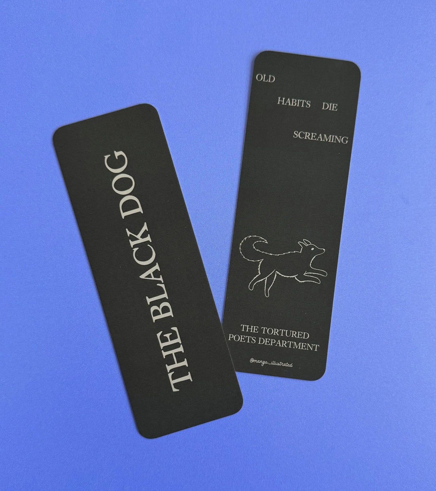 The Black Dog bookmark MangoIllustrated
