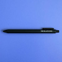 The Black Dog jotter gel pen MangoIllustrated