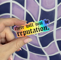 There will just be reputation sticker MangoIllustrated
