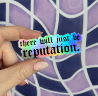 There will just be reputation sticker MangoIllustrated