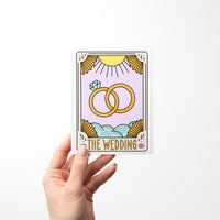Tarot Card Inspired Wedding Card | “The Wedding” Congratulations Card